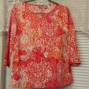 Chico's Printed Summer Top